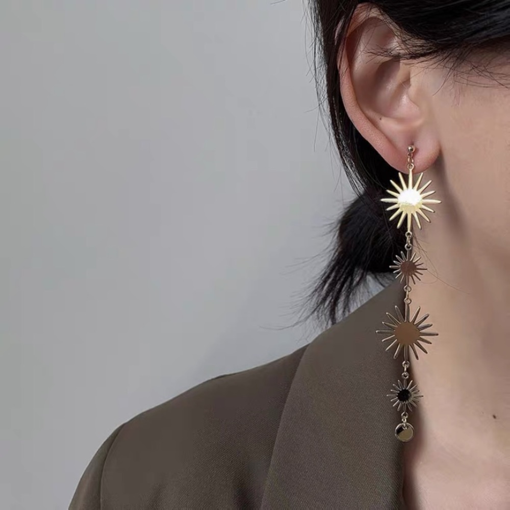 💕last one Sunny Earrings Minimalist - Picture 9 of 11